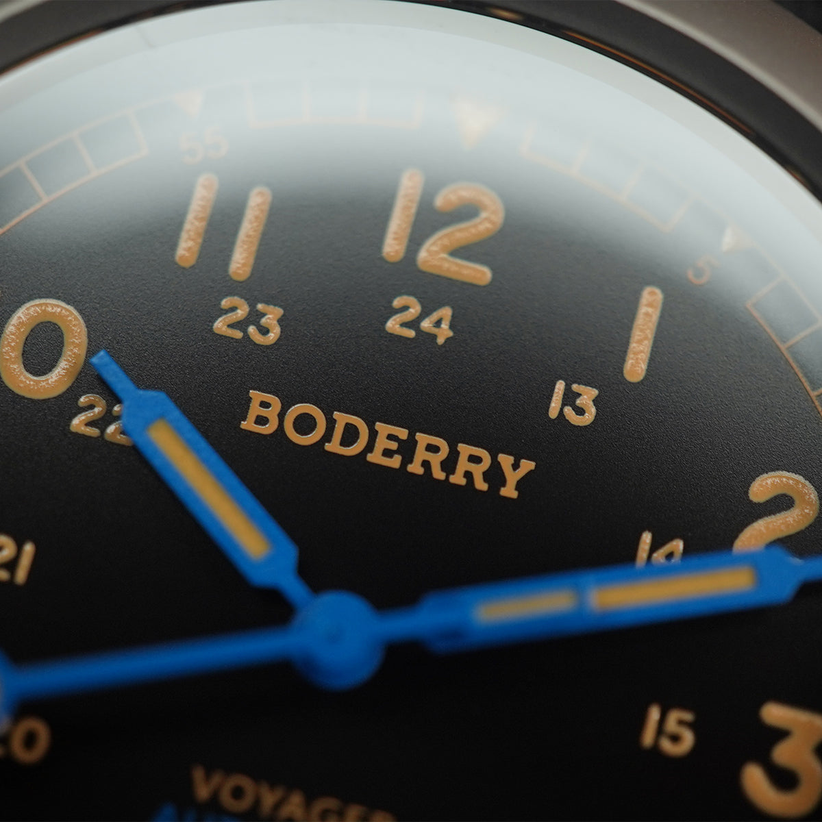 Boderry Voyager Titanium Field 100m Titanium Bracelet