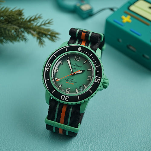 Swatch X Blancpain Indian Ocean Green Bioceramic