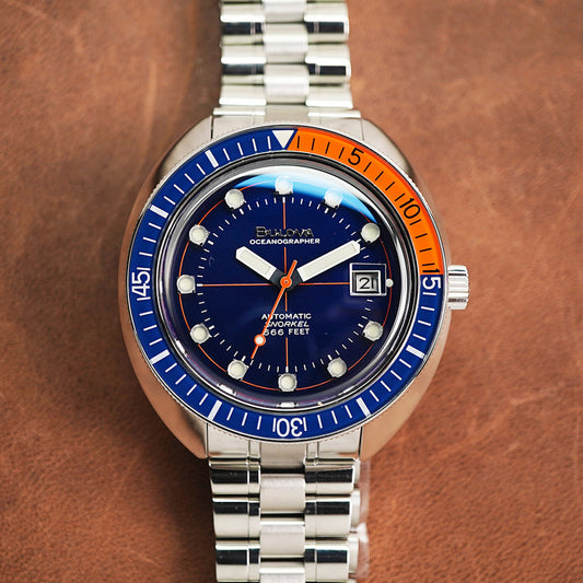 Bulova Oceanographer BLV 96B321 Blue Dial (Pepsi)