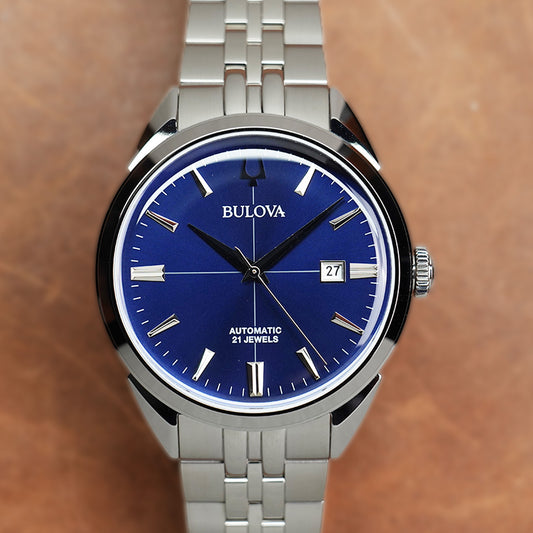 Bulova Sutton Classic BLV 96B425 Blue Dial