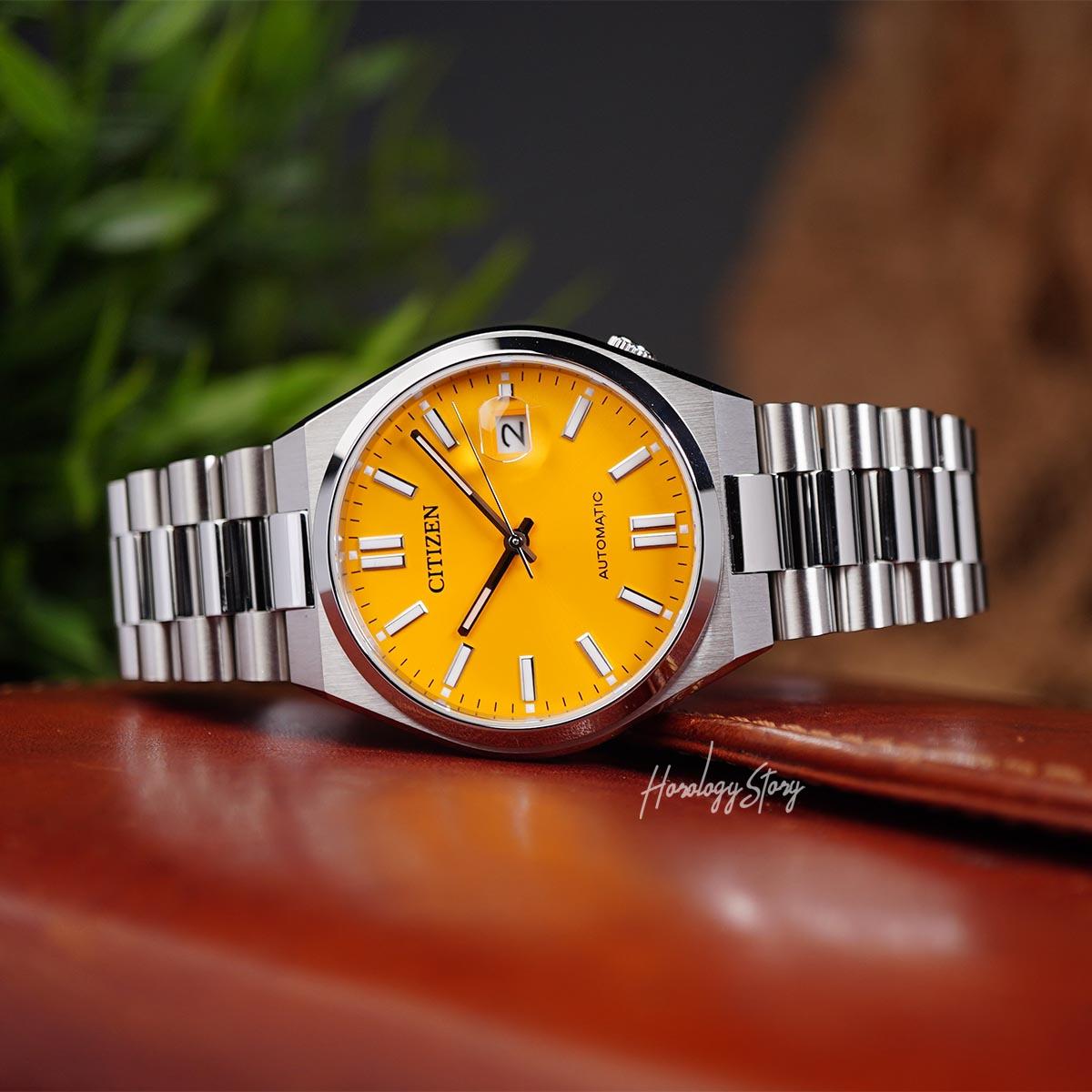 Citizen Tsuyosa NJ0150-81Z Yellow Dial