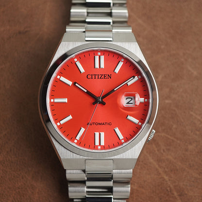 Citizen Tsuyosa NJ0158-89W X Pantone Blazing Red Dial