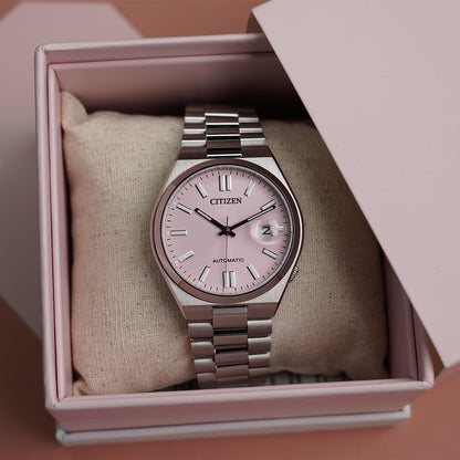 Citizen Tsuyosa NJ0158-89X X Pantone Pink Dial