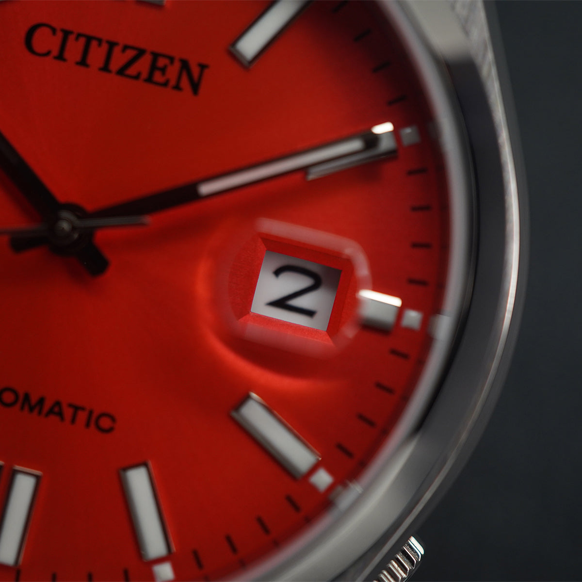 Citizen Tsuyosa NJ0158-89W X Pantone Blazing Red Dial