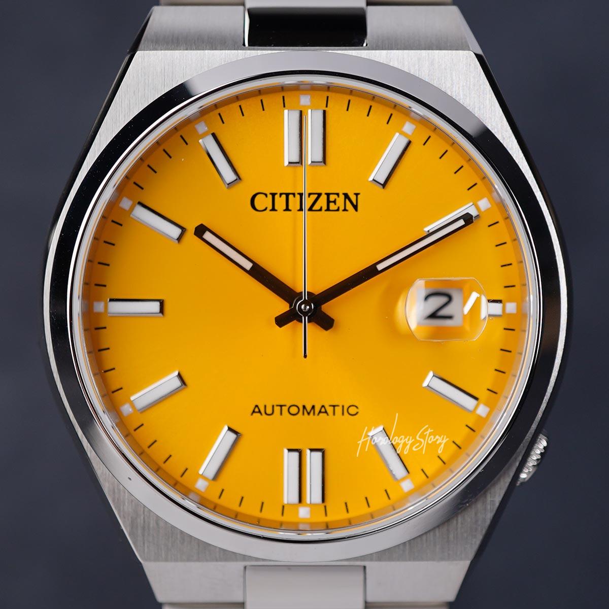 Citizen Tsuyosa NJ0150-81Z Yellow Dial