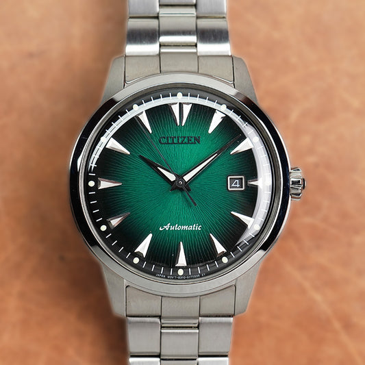 Citizen Kuroshio Series Limited Edition NK0007-88X Green Dial