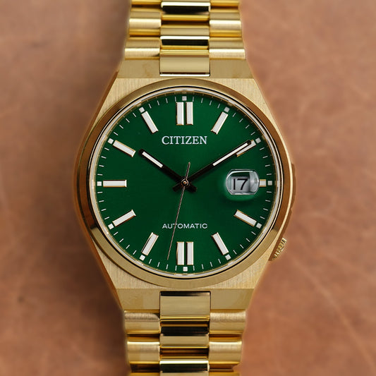 Citizen Tsuyosa NJ0152-51X Green Dial