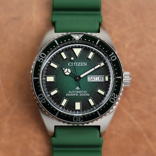 Citizen Promaster NY0121-09X Green Dial