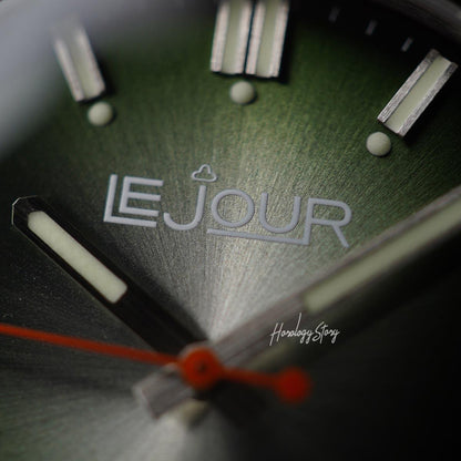 Le Jour Delmare Green Sunray Dial