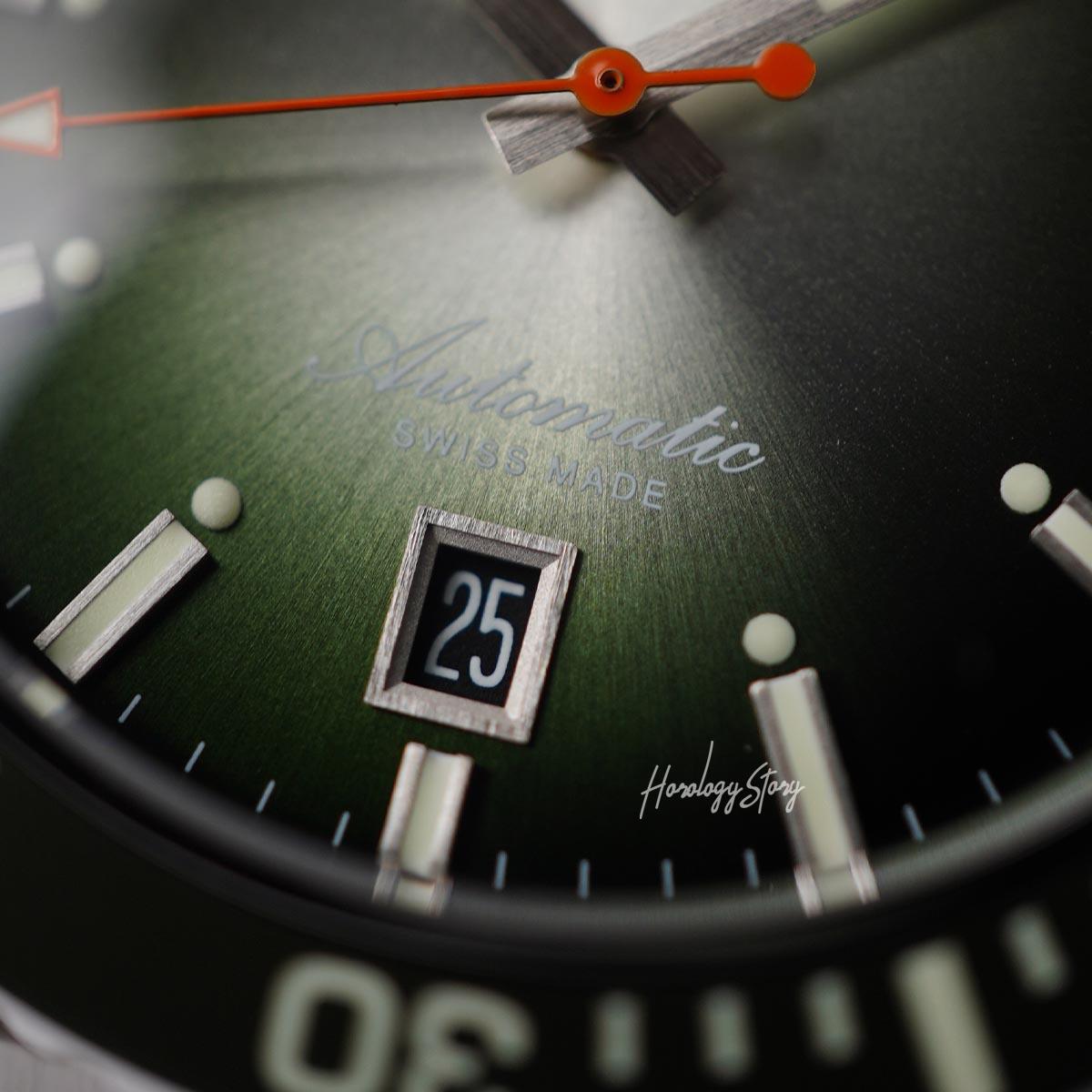 Le Jour Delmare Green Sunray Dial