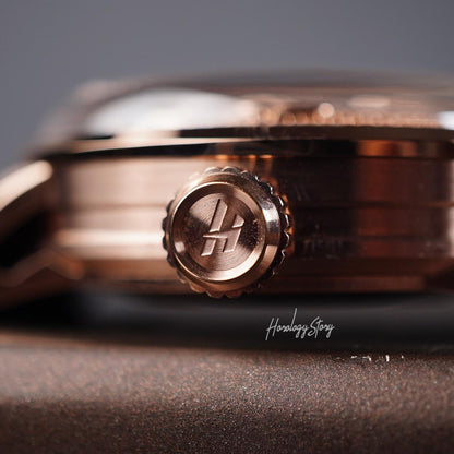 LUCKY HARVEY Rose Gold Dragon Ball Automatic