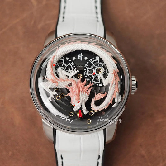 LUCKY HARVEY White Dragon Ball Automatic