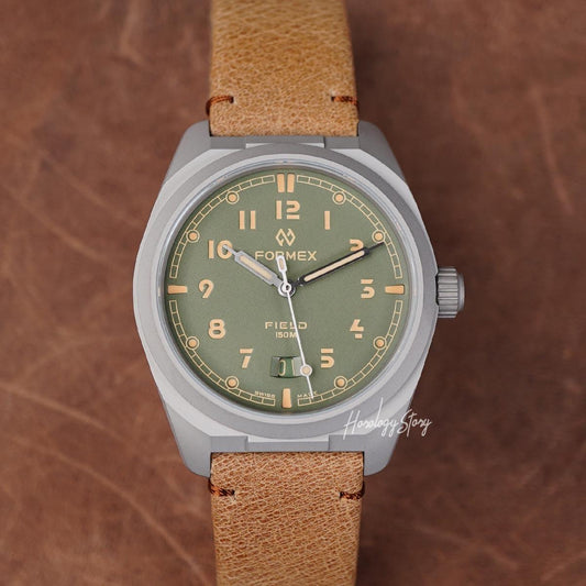 Formex Field Titanium Sage Green Dial