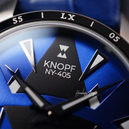 Knopf NY-405 Blue Black Dial