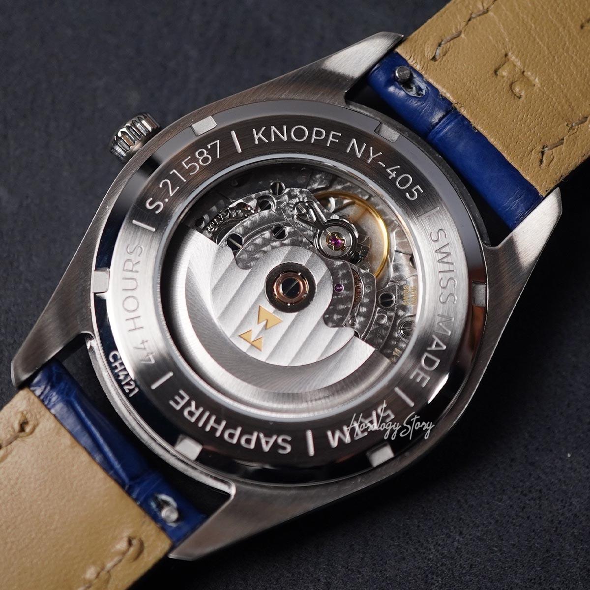 Knopf NY-405 Blue Black Dial