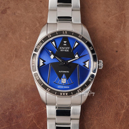 Knopf NY-405 Blue Black Dial