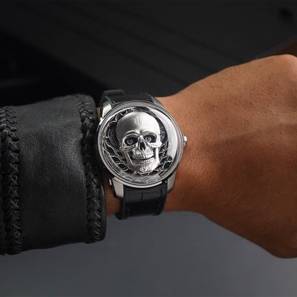 LUCKY HARVEY Skull Automatic