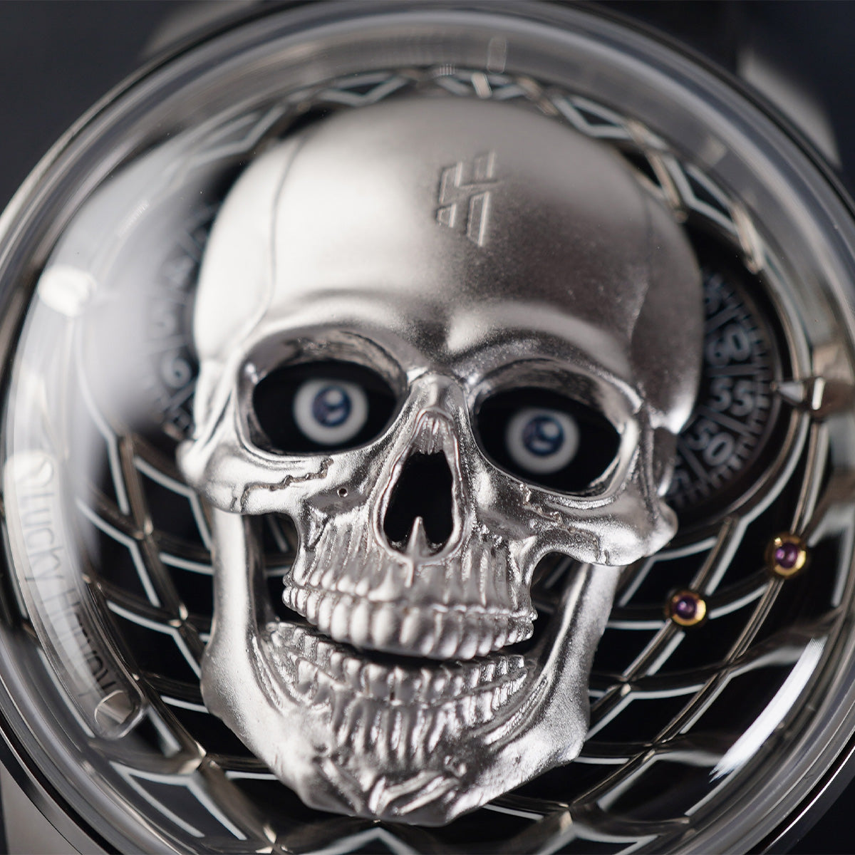 LUCKY HARVEY Skull Automatic