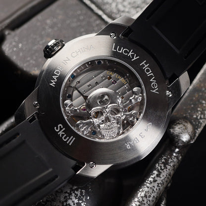 LUCKY HARVEY Skull Automatic