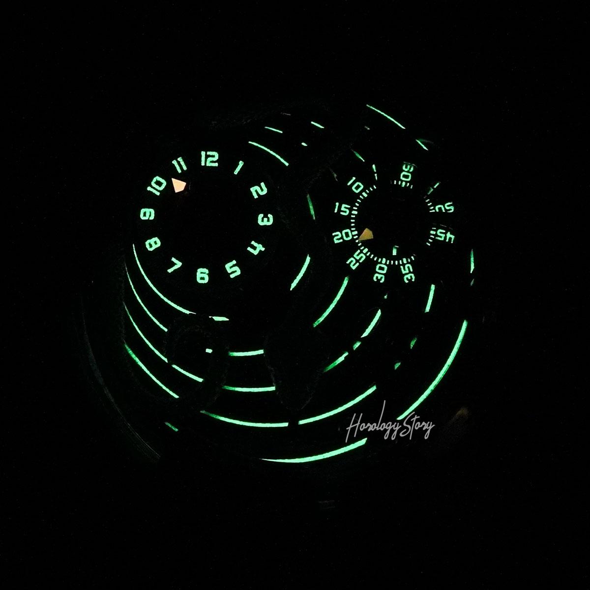 LUCKY HARVEY Green Snake Automatic