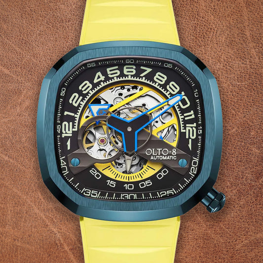 Olto-8 Infinity II RPM Style Blue-Yellow Automatic