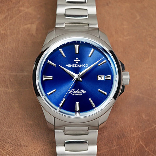 Venezianico Redentore 40mm 1221502C Blue Dial