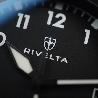 Rivelta Metrodive 02 Black Dial