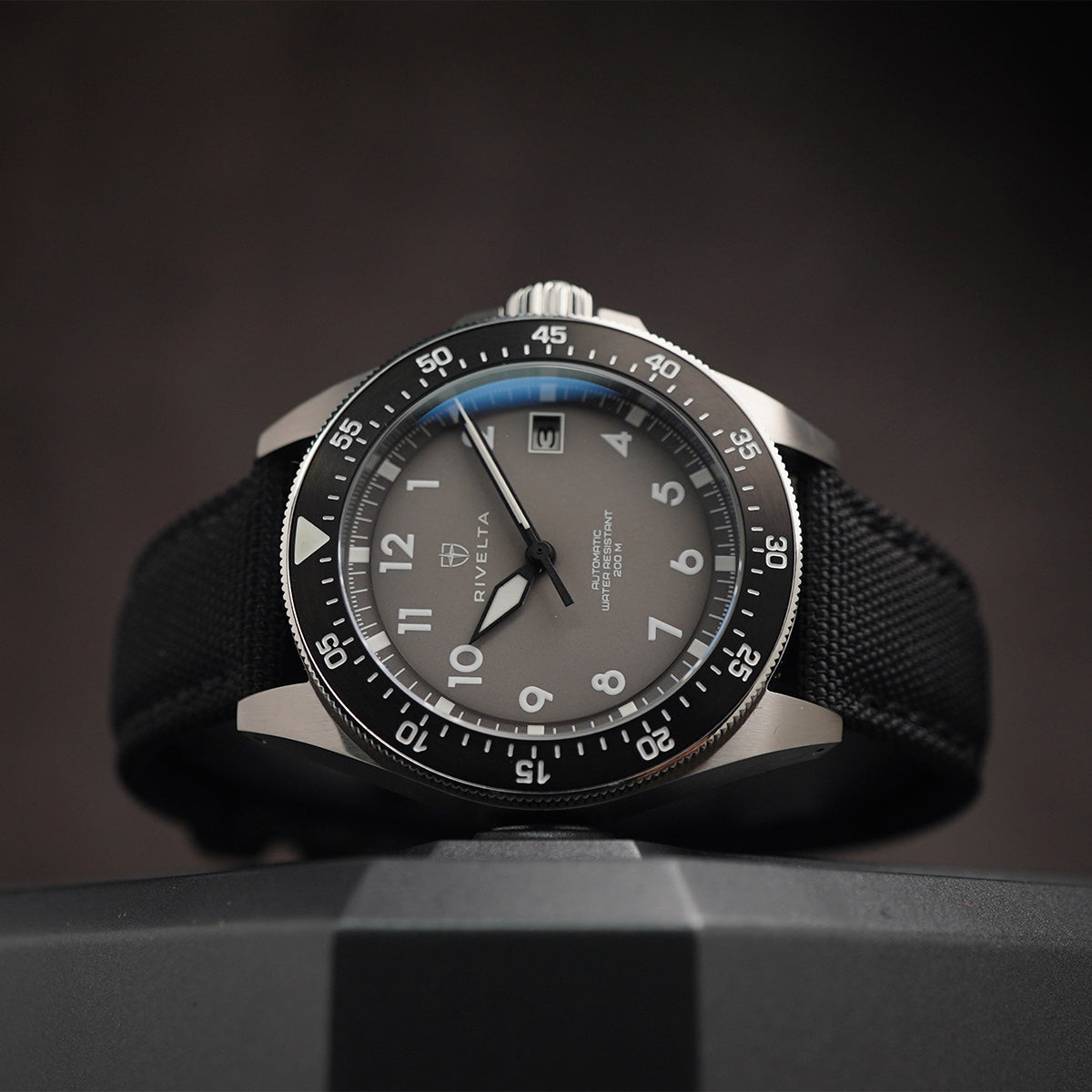 Rivelta Metrodive 01 Grey Dial