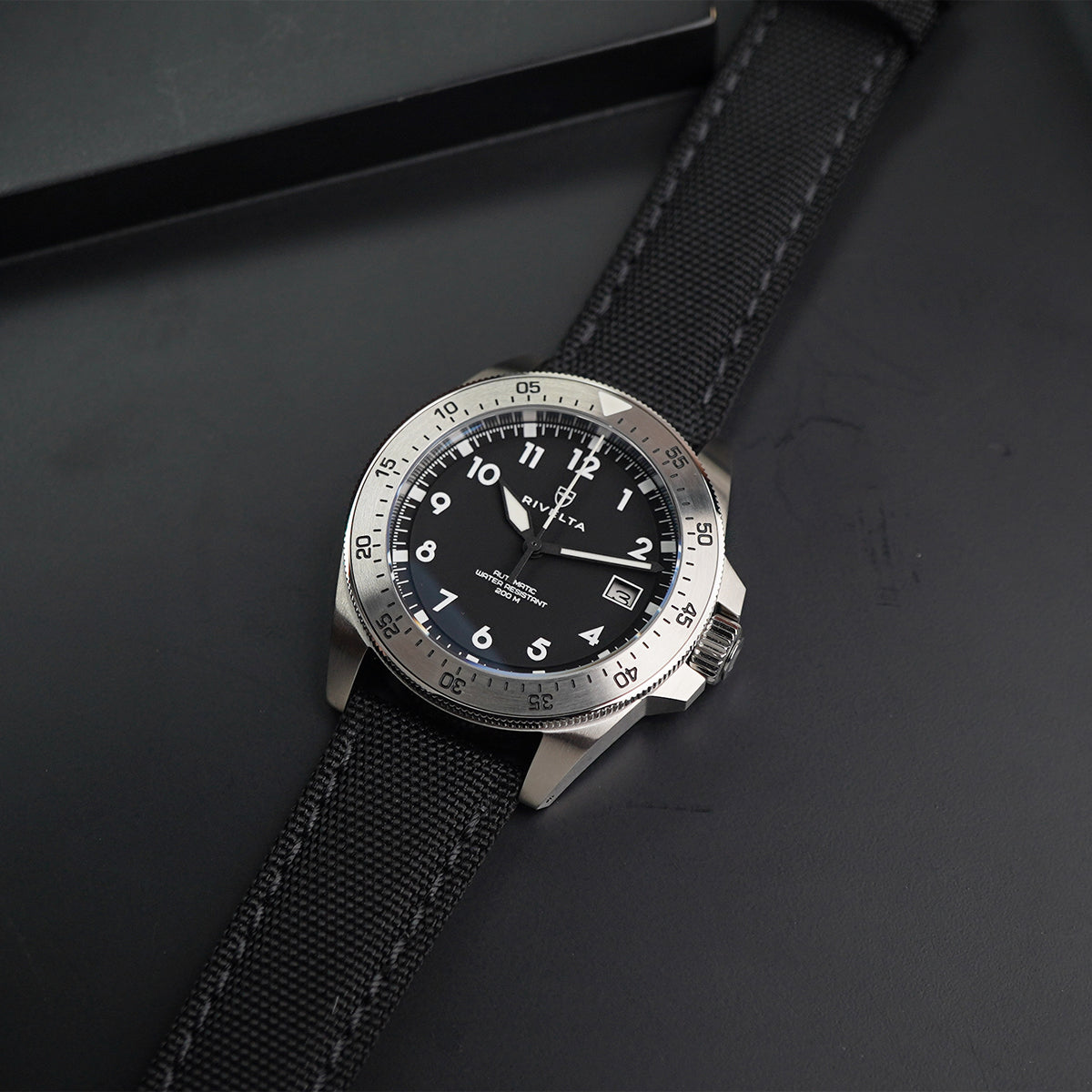 Rivelta Metrodive 04 Black Dial