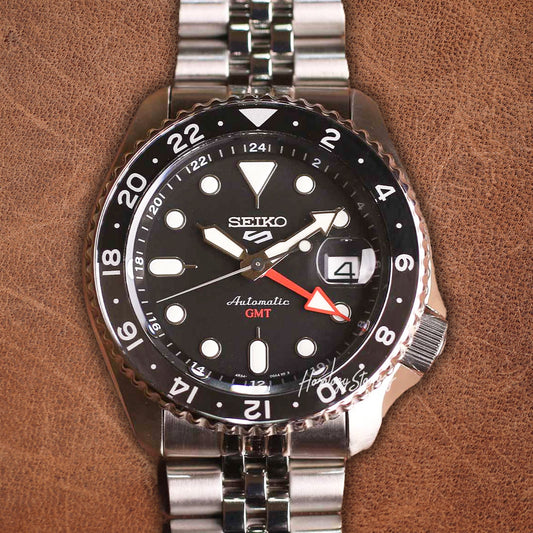 Seiko 5 Sports GMT Seiko SSK001K1 Black Grape