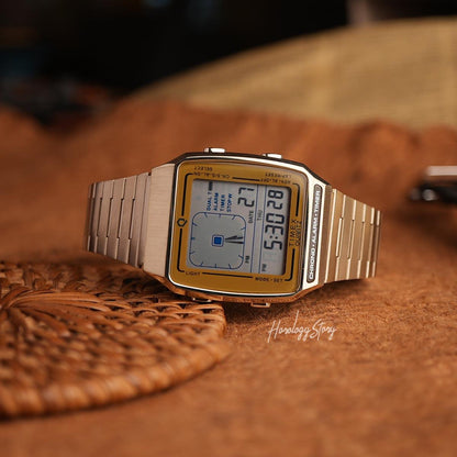 Timex-Q Reissue Digital LCA Gold