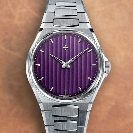 Venezianico Arsenale 40mm 6221501C Purple Dial