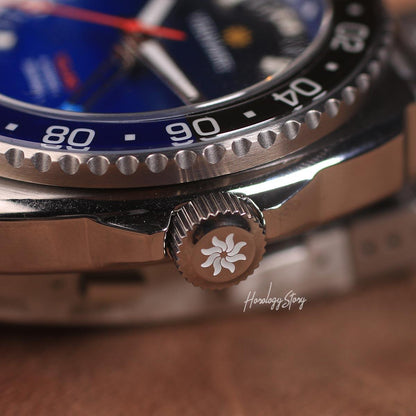 Vesuviate Volare 41mm GMT Blue Dial